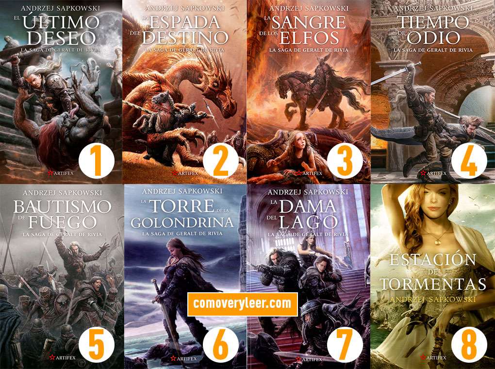 Todos los libros y novelas gráficas de la saga The Witcher y por cuál  deberías empezar